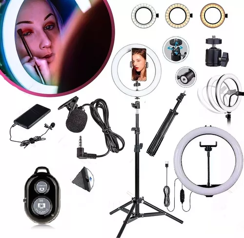 Hing Light Led Profissional Ringlight Full Completo Portatil