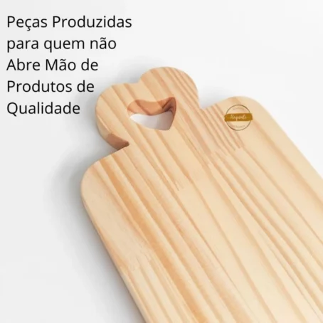 Tábuas de Frios + Petisqueira de Madeira para Servir - KIT Mesa Posta - Image 2