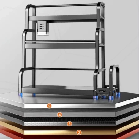 Rack de armazenamento multifuncional - Image 6